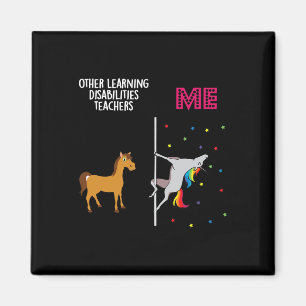 Imán Profesora de Discapacidades de Aprendizaje Unicorn