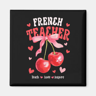 Imán Profesora de francés enseña amor inspirar Cherry C