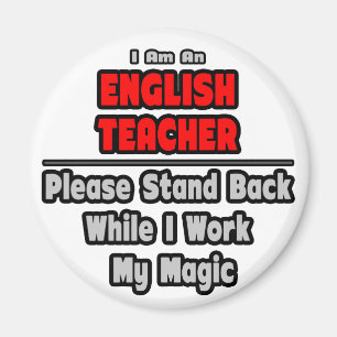 Imán Profesora de inglés... trabaja mi magia