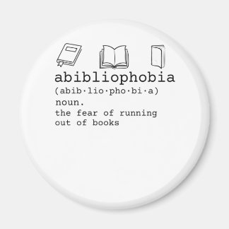 Imán Profesora de lectura de libros de definición de Ab