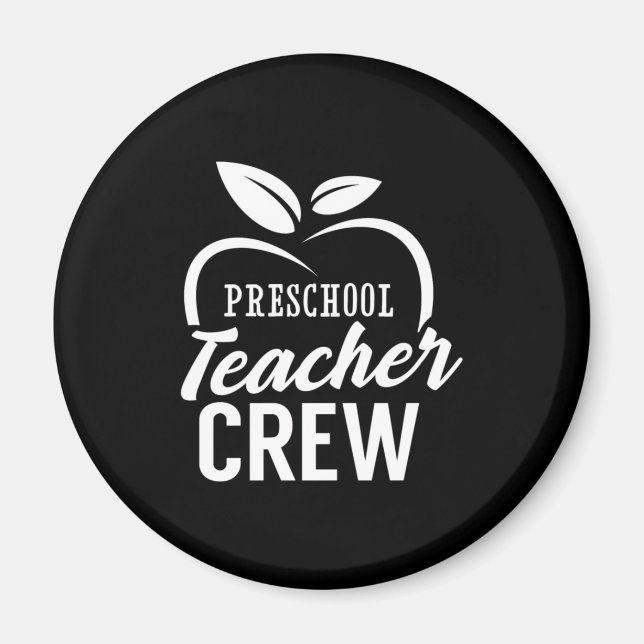 Imán Profesora de Regalos | Equipo docente preescolar (Frente)