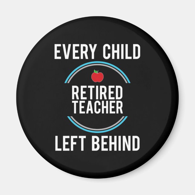 Imán Profesora de Regalos | Maestra Retirada Dejada Det (Frente)