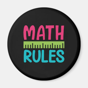 Imán Profesora de Regalos   Reglas matemáticas
