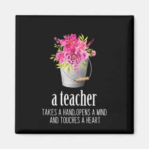 Imán Profesora de Regalos Un Profesor Toma La Mano