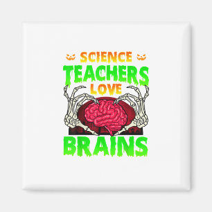 Imán Profesores Brains Skeleton Halloween
