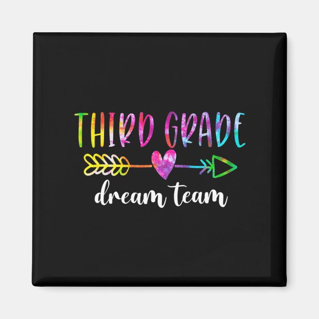 Imán Profesores De Tercer Grado Del Equipo De Sueño De  (Frente)