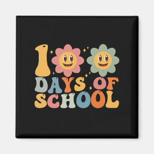 Imán Profesores Retro Groovy 100 días 0f