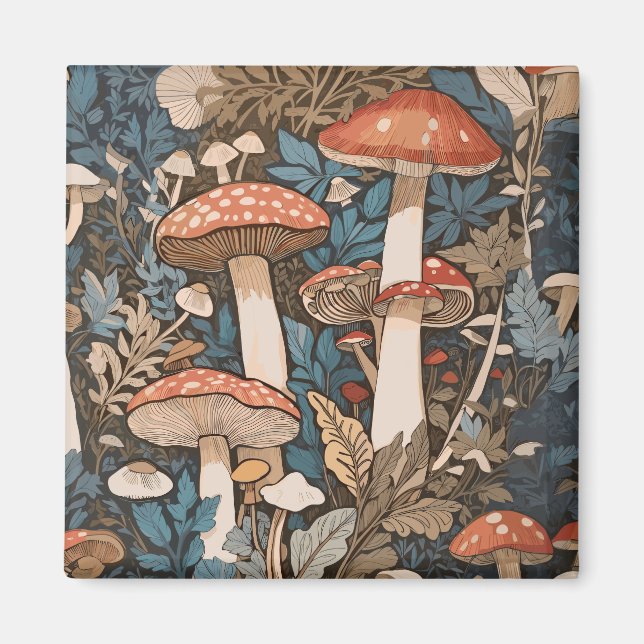 Imán Profundo en los hongos del bosque (Frente)