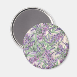 Imán Profusión de lavanda Polvo de lavanda Floral rústi