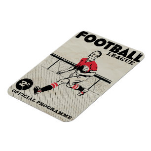 Imán Programa de fútbol antiguo