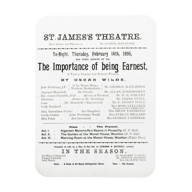 Imán Programa para la realización de la Importancia de  (Vertical)