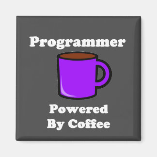 Imán "Programador" impulsado por el café