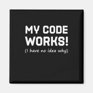 Imán Programador Mi código funciona