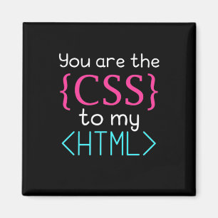Imán Programador Usted Es El Css A Mi Html