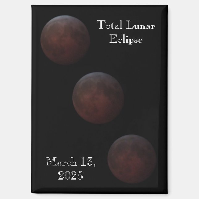 Imán Progresión total del eclipse lunar (Anverso)