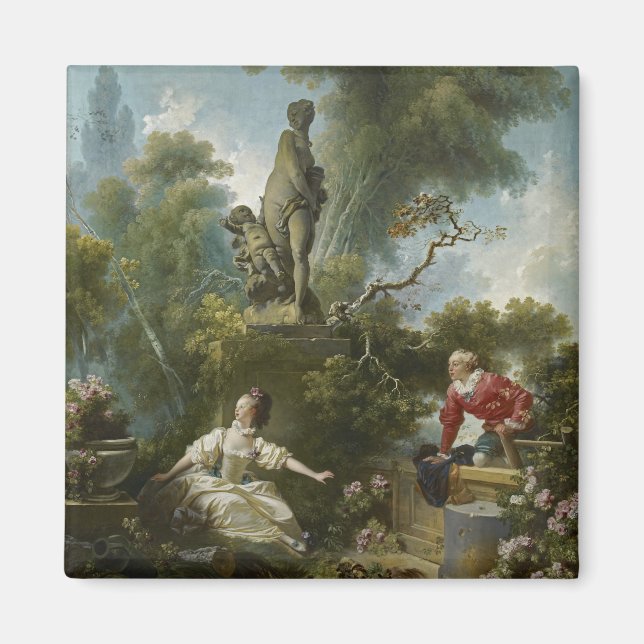 Imán Progreso del amor: La cita de Fragonard (Frente)