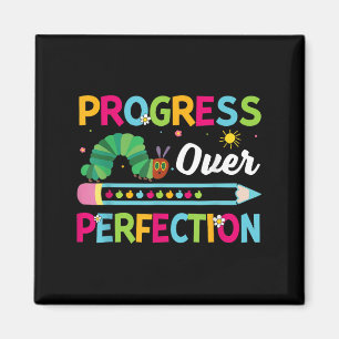 Imán Progreso Motivador Sobre Perfección De Vuelta A Sc