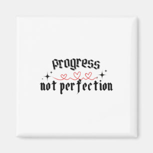 Imán Progreso No Pegatina de Perfección1