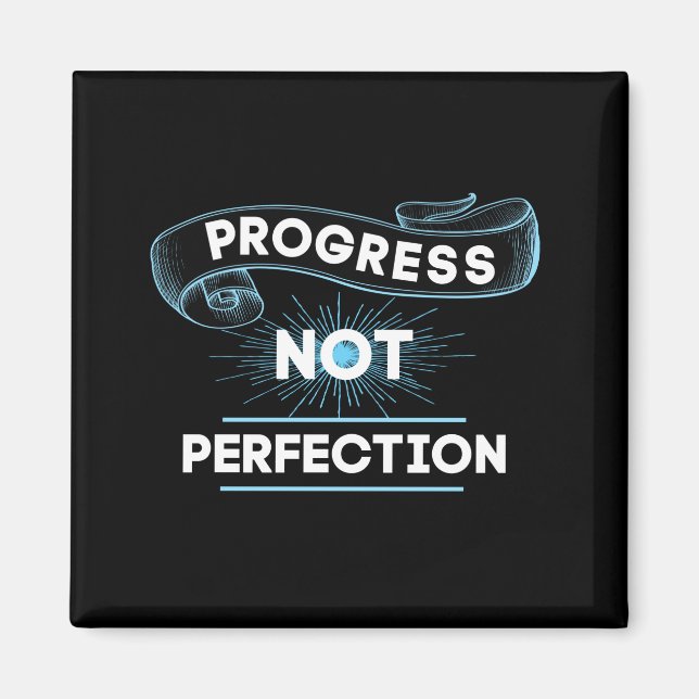 Imán Progreso No Perfección (Frente)
