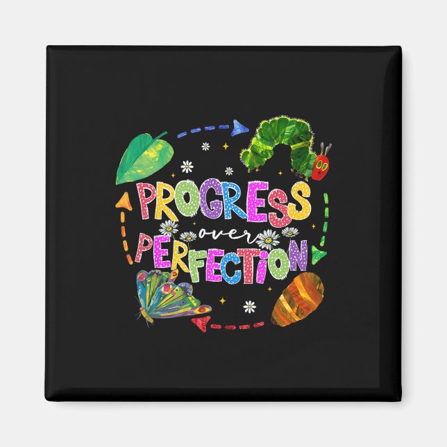 Imán Progreso Sobre La Perfección Maestro Regreso A La  (Frente)