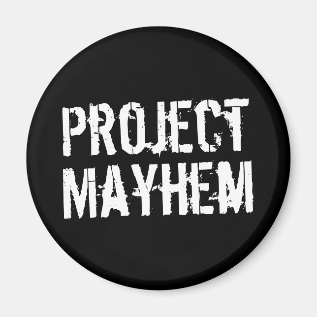 Imán Project Mayhem (Frente)