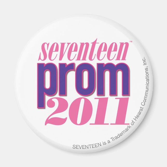 Imán Prom 2011 - Púrpura (Frente)