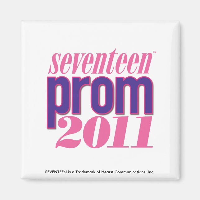 Imán Prom 2011 - Púrpura (Frente)