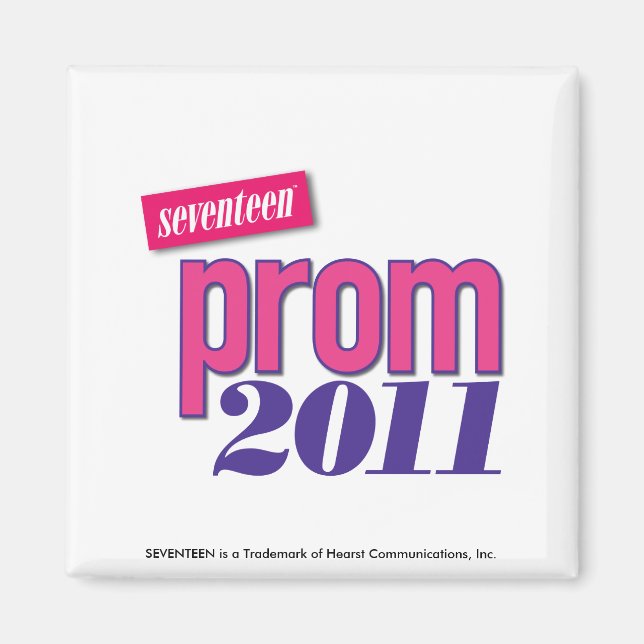 Imán Prom 2011 - Rosa (Frente)