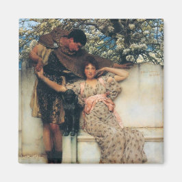 Imán Promesa de primavera (por Lawrence Alma-Tadema)