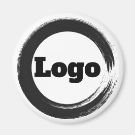 Imán Promoción corporativa sencilla Logotipo de marca d