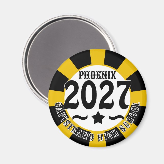 Imán Promoción de la Clase 2027 (Anverso/Reverso)