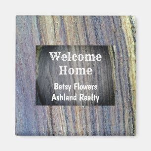 Imán Promocion de Real Estate Welcome Home Realtor