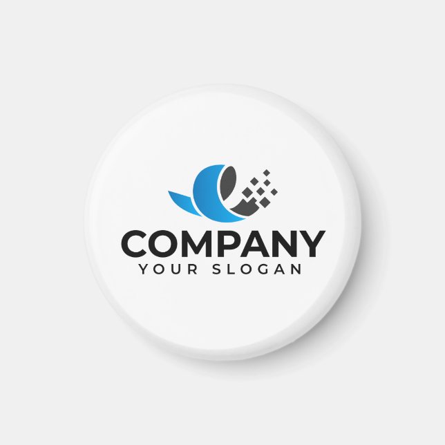 Imán Promoción personalizada de la empresa  (Frente)