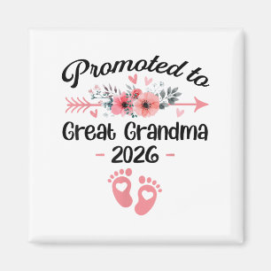 Imán Promocionado A La Gran Abuela Est 2026 Floral _1