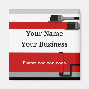 Imán promocional de pincel pintador