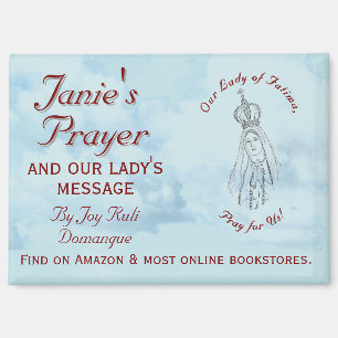 Imán promocional del libro de oraciones de Janie