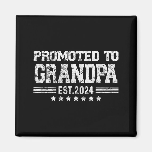 Imán Promoted To Grandpa 2024 Soon To Be Funny New Dad  (Frente)