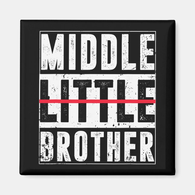 Imán Promoted To Middle Brother Funny New Baby Announce (Frente)