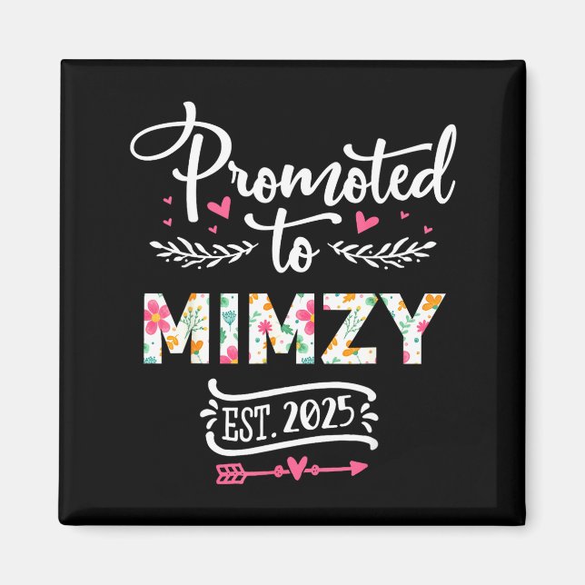 Imán Promoted To Mimzy 2025 Cute Pregnancy Announcement (Frente)