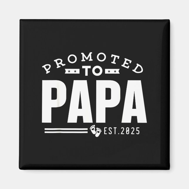 Imán Promoted To Papa 2025 New 1st First Time Papa Dad  (Frente)