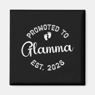 Imán Promovido A Glamma Est 2026 New Grandma Mothers Da