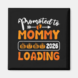 Imán Promovido A Mamá 2026 Cargando La Calabaza Hallowe