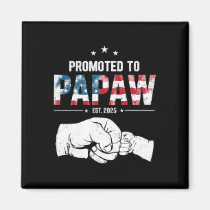 Imán Promovido A Papaw Este 2025 Padre Papaw Por Primer