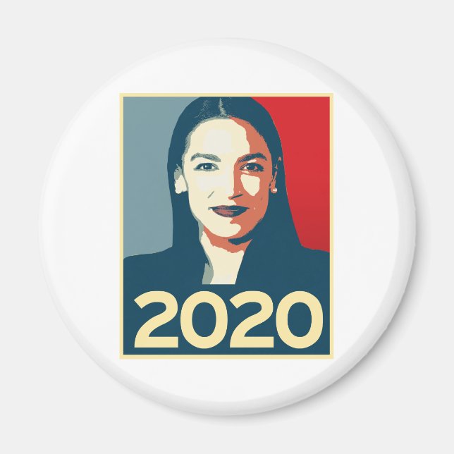 Imán Propaganda AOC 2020 (Frente)