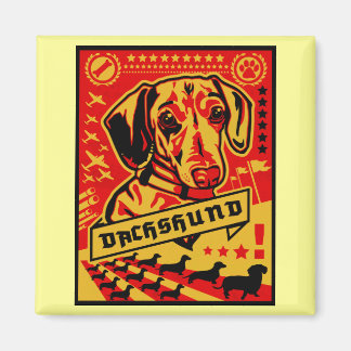Imán Propaganda de Dachshund