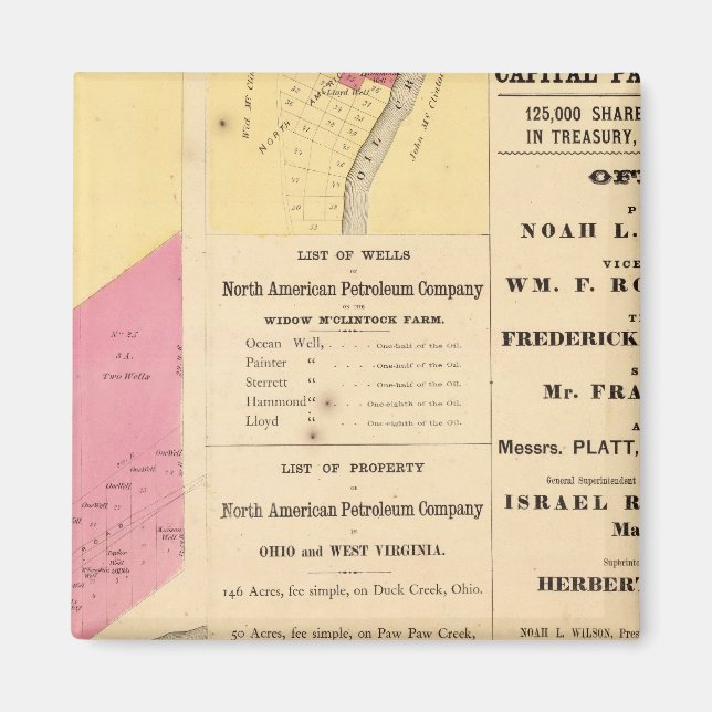 Imán Propiedad Cherry Run (Frente)