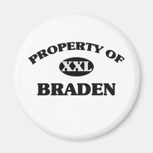Imán Propiedad de BRADEN