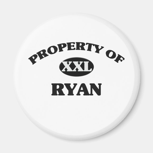 Imán Propiedad de RYAN (Frente)