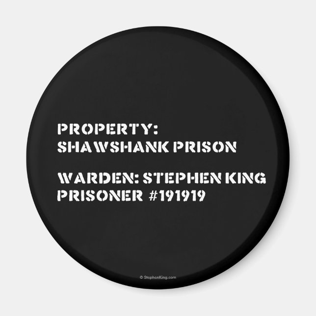 Imán Propiedad: Prisión de Shawshank (Frente)