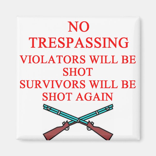 Imán propietario de arma sin allanamiento (Frente)